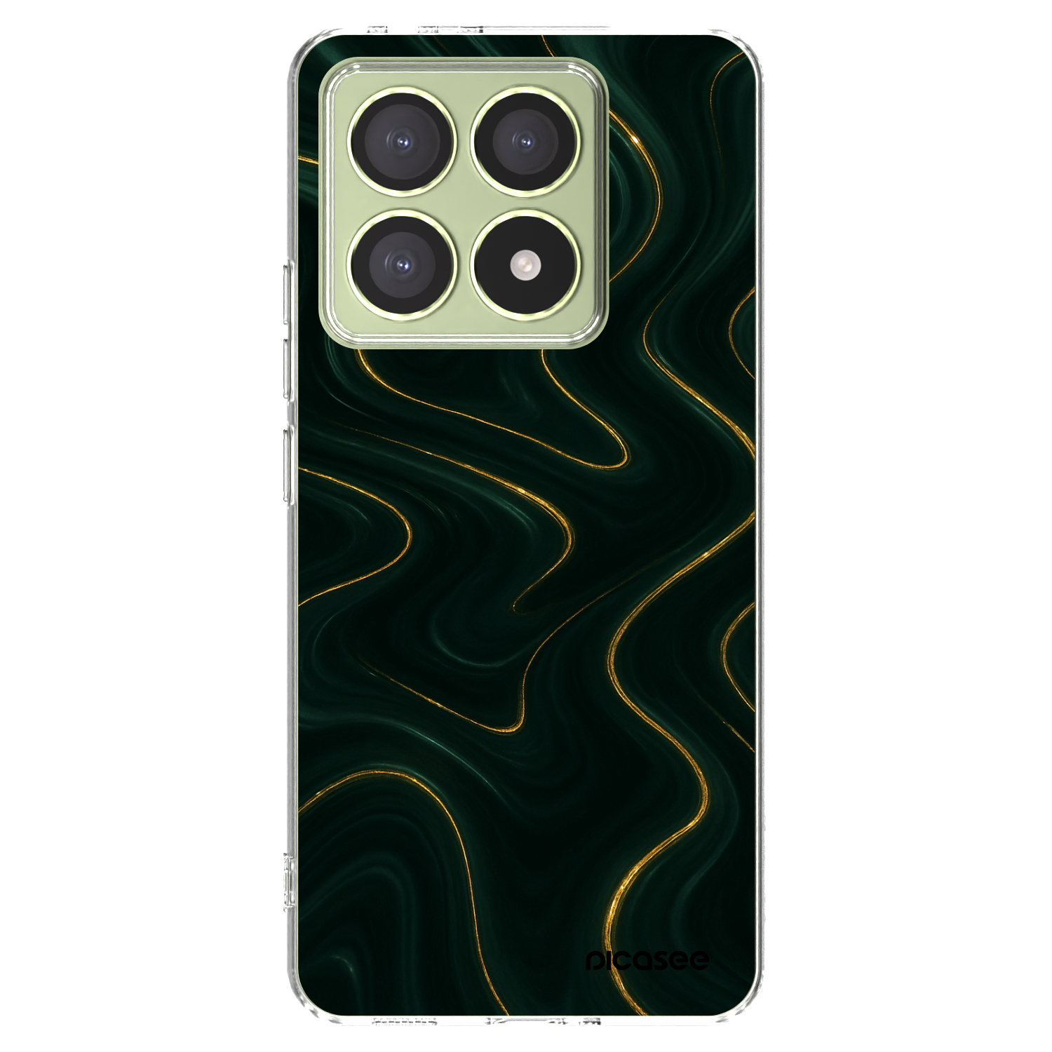 Picasee Xiaomi 14T Hülle - Transparentes Silikon - Vawes