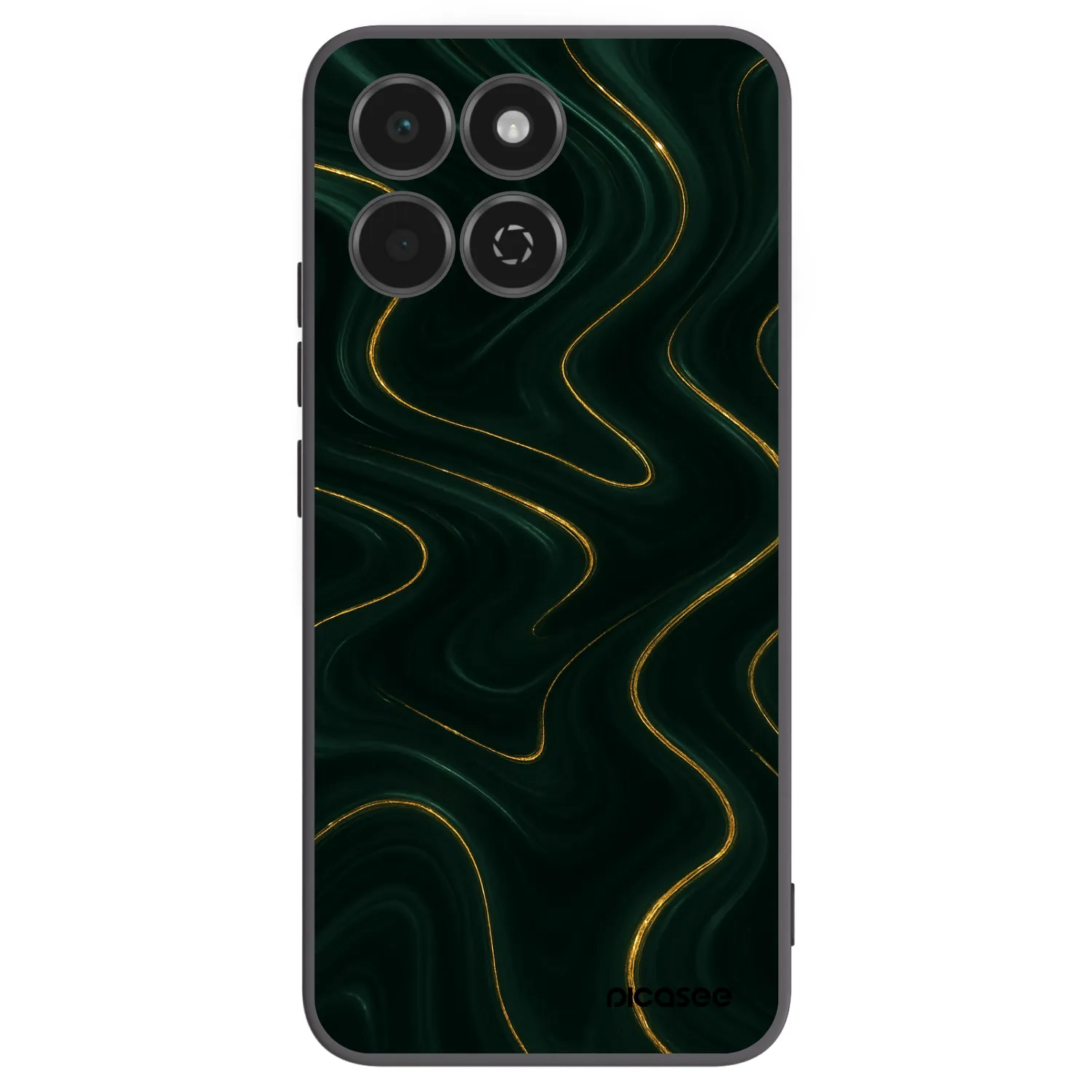 Picasee Honor 200 Smart 5G Hülle - Schwarzes Silikon - Vawes