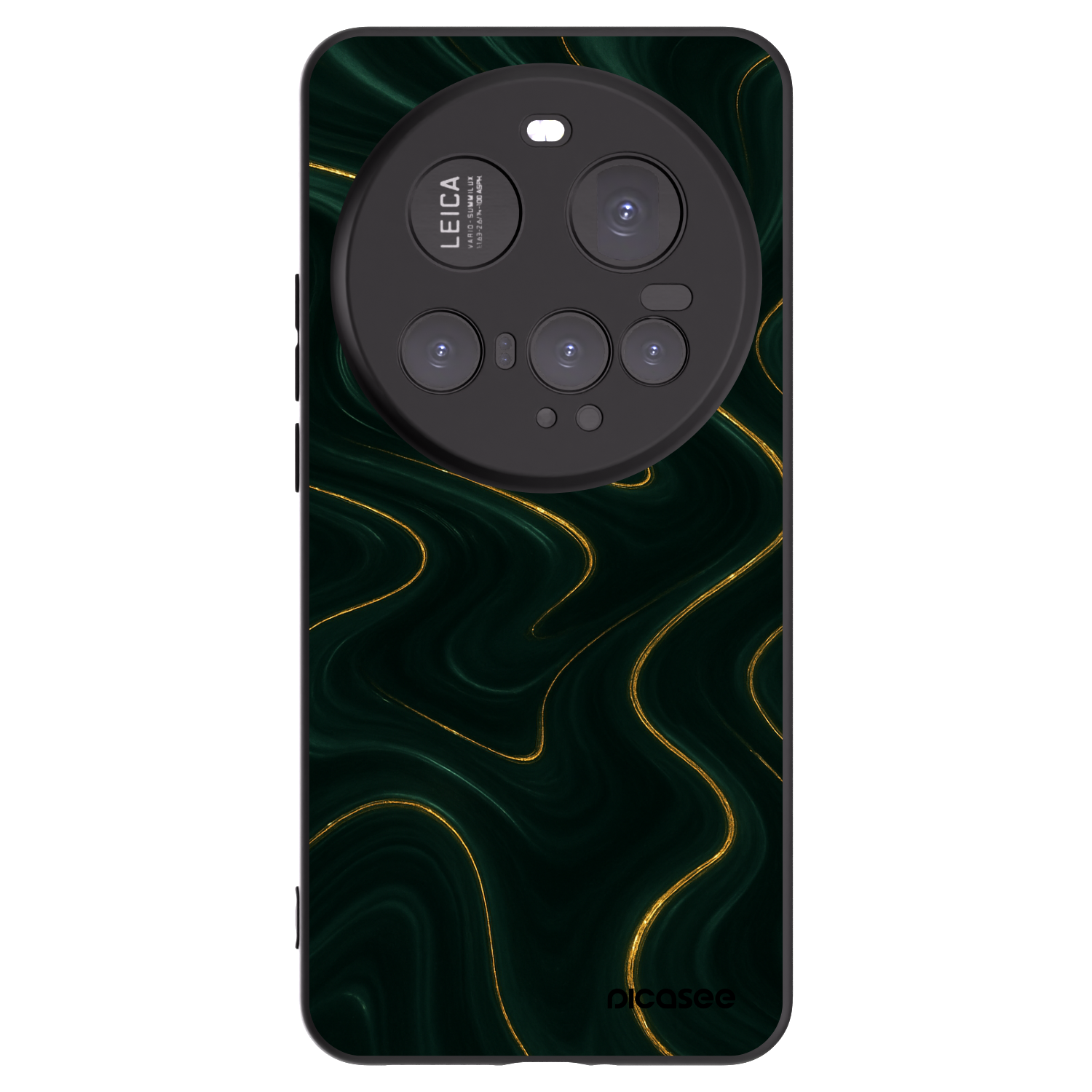 Picasee Xiaomi 15 Ultra Hülle - Schwarzes Silikon - Vawes