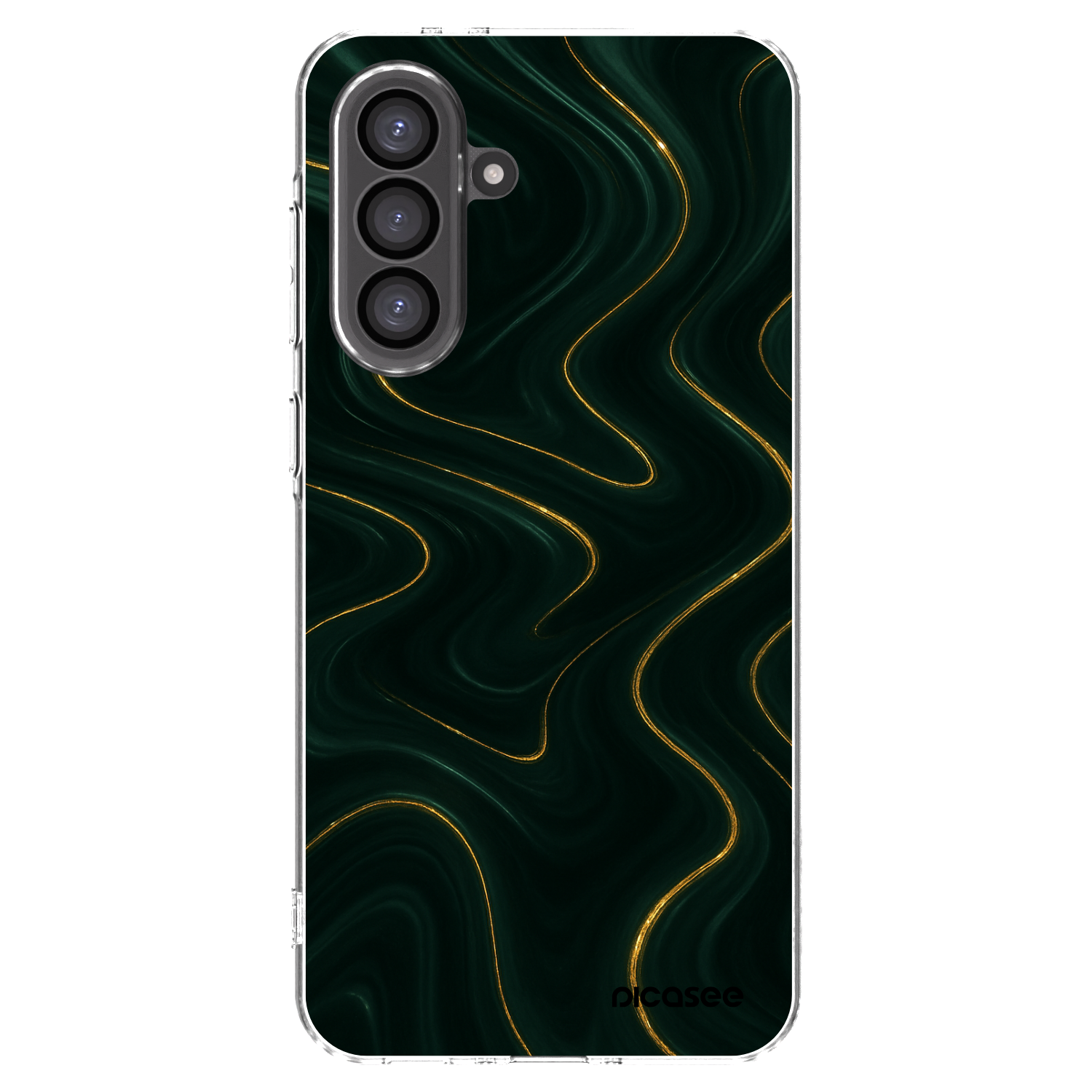 Picasee Samsung Galaxy A36 5G Hülle - Transparentes Silikon - Vawes