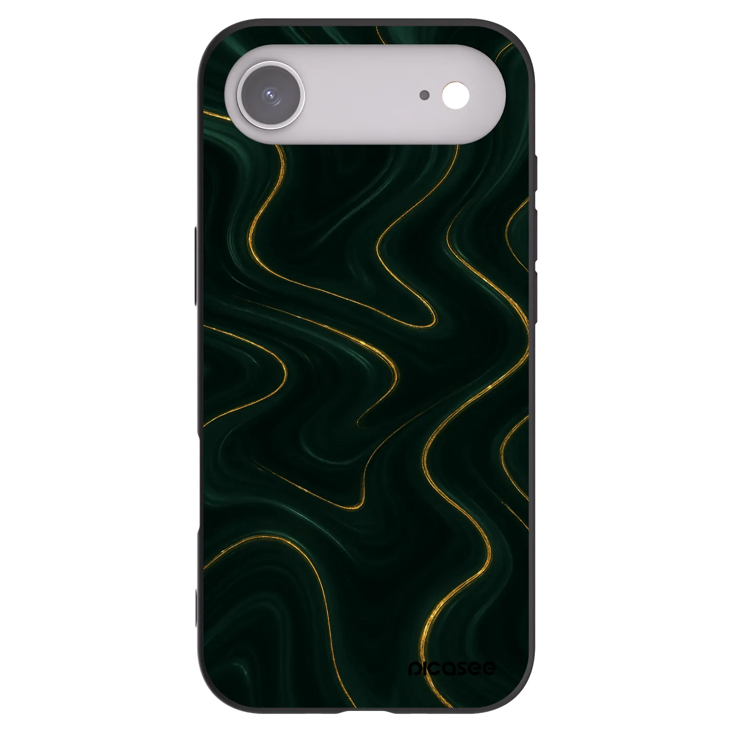 Picasee Apple iPhone Air Hülle - Schwarzes Silikon - Vawes