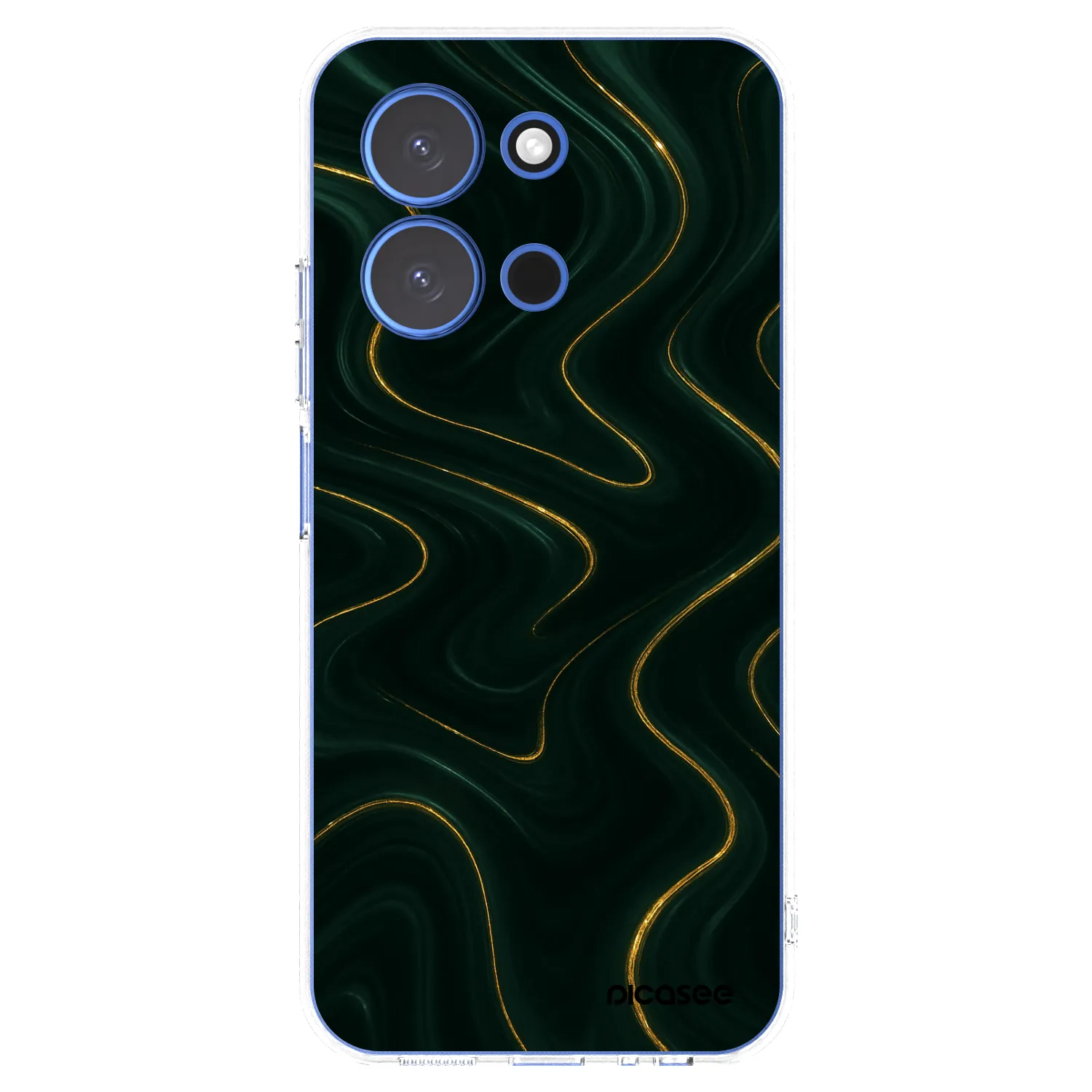 Picasee Xiaomi Redmi 15C 4G Hülle - Transparentes Silikon - Vawes