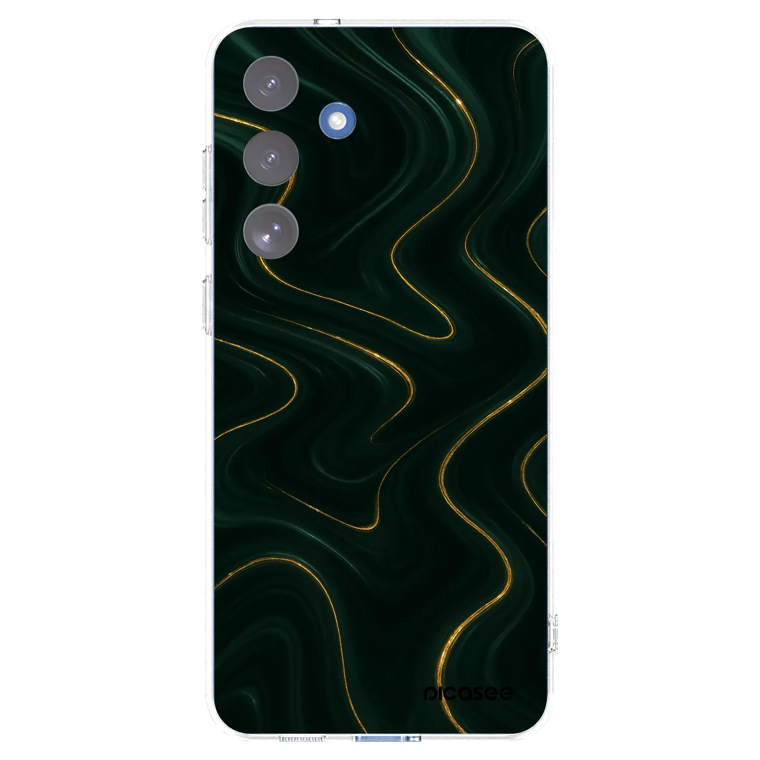 Picasee Samsung Galaxy S25 FE 5G Hülle - Transparentes Silikon - Vawes