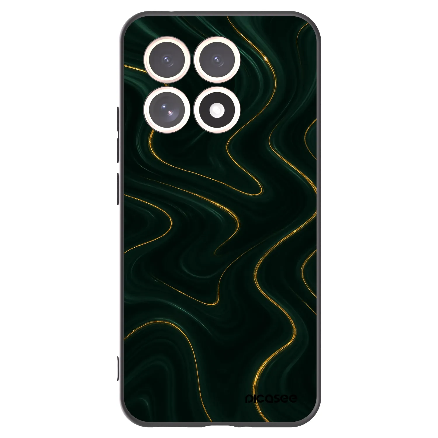 Picasee Xiaomi 15T Hülle - Schwarzes Silikon - Vawes