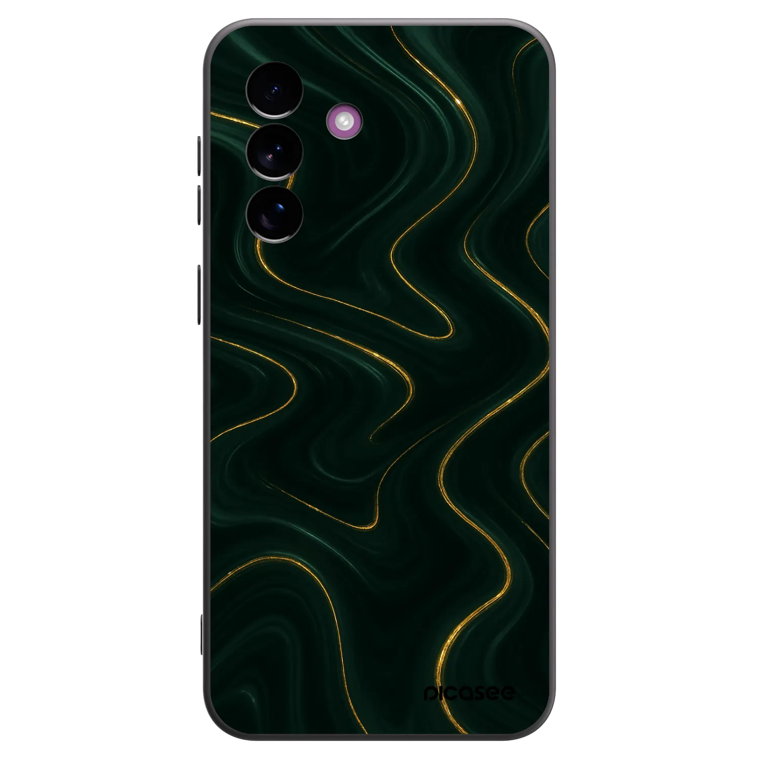 Picasee Samsung Galaxy A37 Hülle - Schwarzes Silikon - Vawes