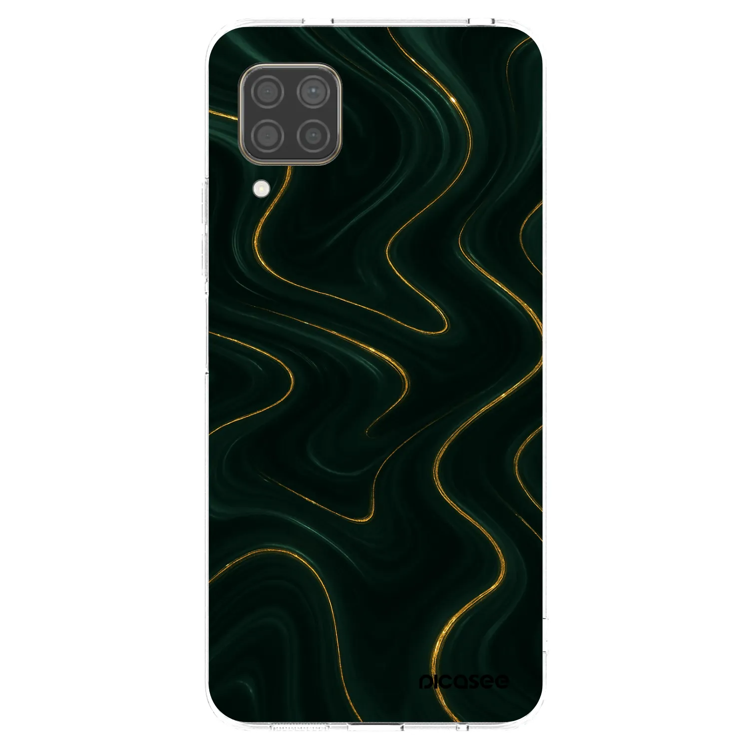 Picasee Huawei P40 Lite Hülle - Transparentes Silikon - Vawes