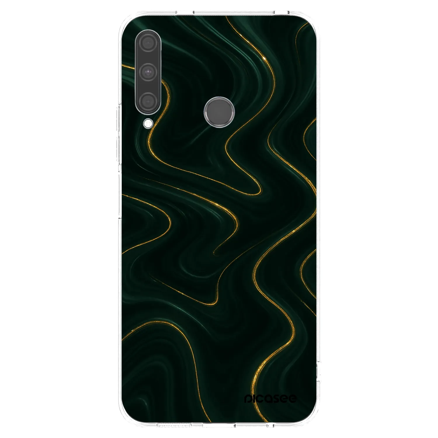 Picasee Huawei P40 Lite E Hülle - Transparentes Silikon - Vawes