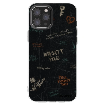 Picasee Apple iPhone 12 Pro Max Hülle - Transparentes Silikon - CONFESSION