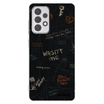 Picasee Samsung Galaxy A52 5G A525F Hülle - Transparentes Silikon - CONFESSION
