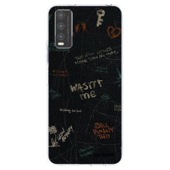 Picasee Vivo Y20s Hülle - Transparentes Silikon - CONFESSION