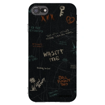 Picasee Apple iPhone SE 2022 Hülle - Transparentes Silikon - CONFESSION