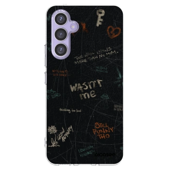 Picasee Samsung Galaxy A54 5G A546B Hülle - Transparentes Silikon - CONFESSION