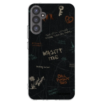 Picasee Samsung Galaxy A34 5G A346B Hülle - Transparentes Silikon - CONFESSION