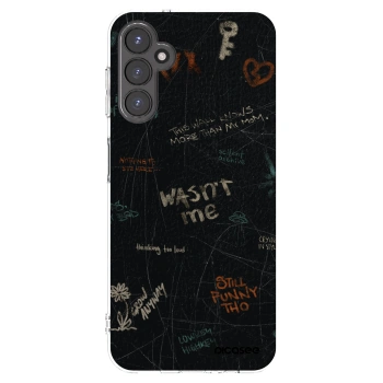 Picasee Samsung Galaxy A14 4G A145R Hülle - Transparentes Silikon - CONFESSION
