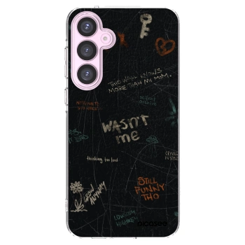 Picasee Samsung Galaxy A55 5G A556B Hülle - Transparentes Silikon - CONFESSION