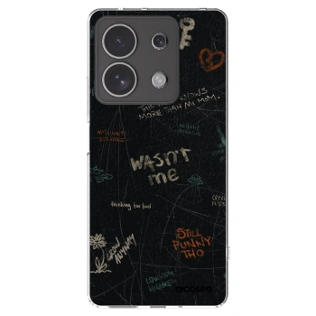 Picasee Xiaomi Redmi Note 13 4G Hülle - Transparentes Silikon - CONFESSION