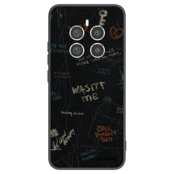 Picasee Realme 12 Pro 5G Hülle - Schwarzes Silikon - CONFESSION