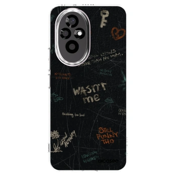 Picasee Honor 200 Pro 5G Hülle - Transparentes Silikon - CONFESSION