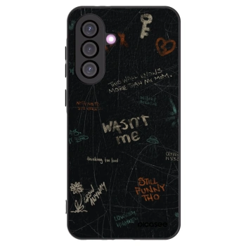 Picasee Samsung Galaxy A56 5G A566B Hülle - Schwarzes Silikon - CONFESSION