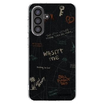 Picasee Samsung Galaxy A36 5G Hülle - Transparentes Silikon - CONFESSION