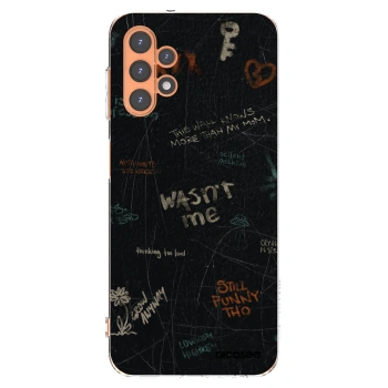 Picasee Samsung Galaxy A13 5G Hülle - Transparentes Silikon - CONFESSION