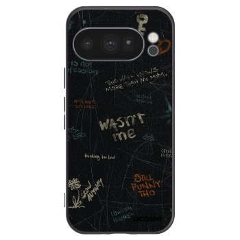 Picasee Google Pixel 10 Pro Hülle - Schwarzes Silikon - CONFESSION