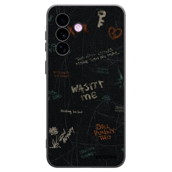 Picasee Samsung Galaxy A57 5G Hülle - Schwarzes Silikon - CONFESSION