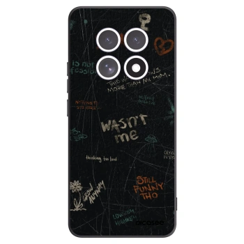 Picasee Xiaomi Redmi Note 15 5G Hülle - Schwarzes Silikon - CONFESSION