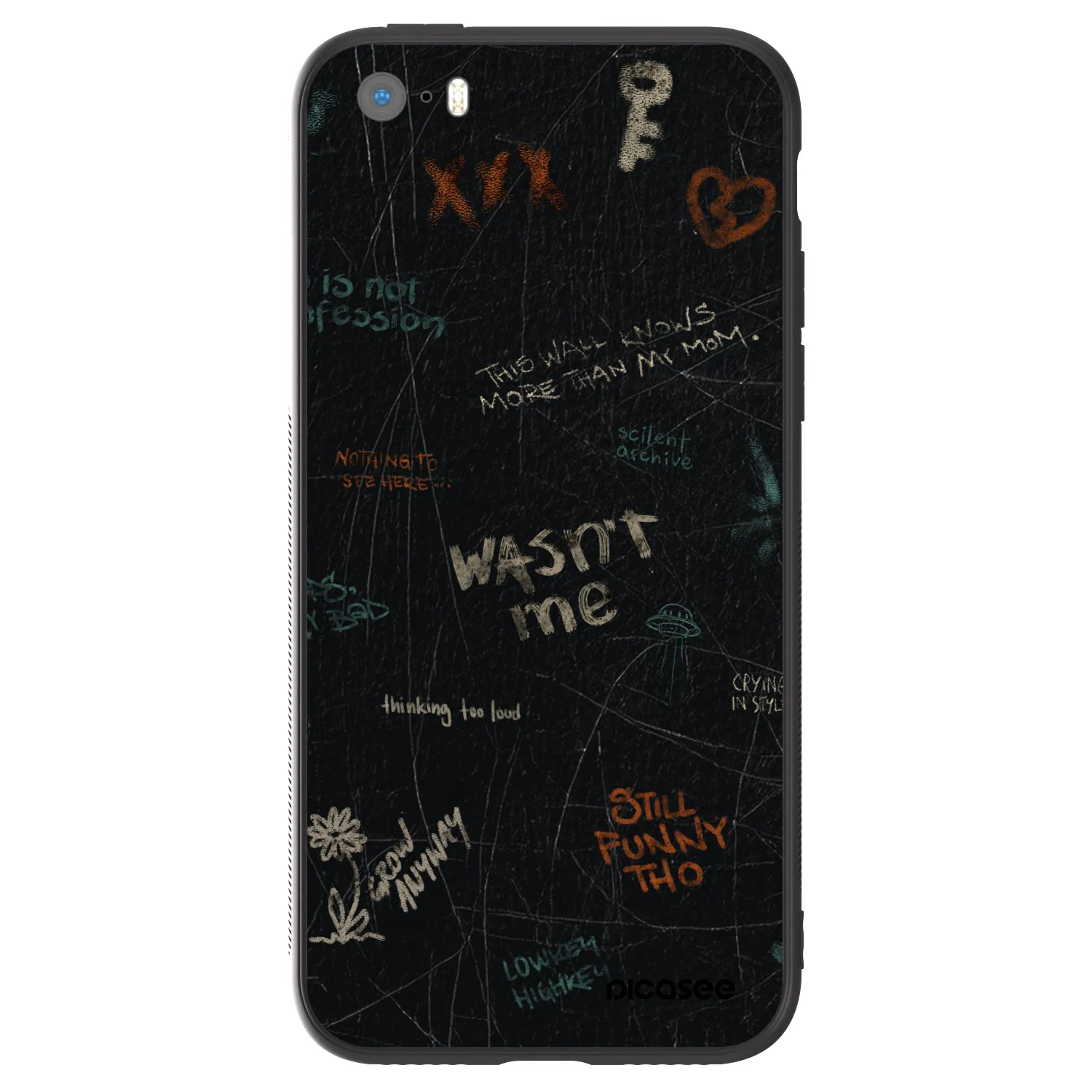 Picasee ULTIMATE CASE für Apple iPhone 5/5S/SE - CONFESSION