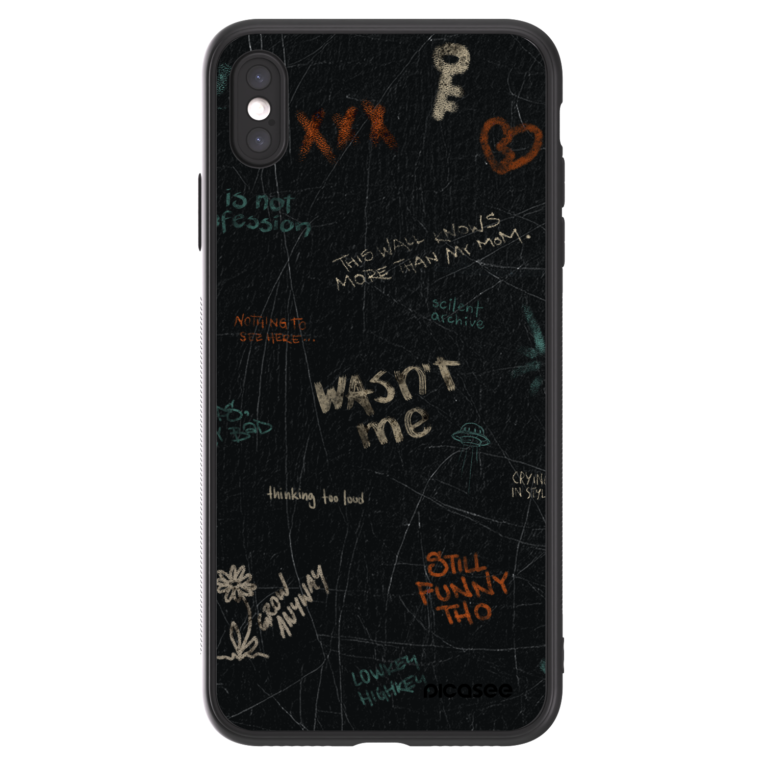 Picasee ULTIMATE CASE für Apple iPhone XS Max - CONFESSION