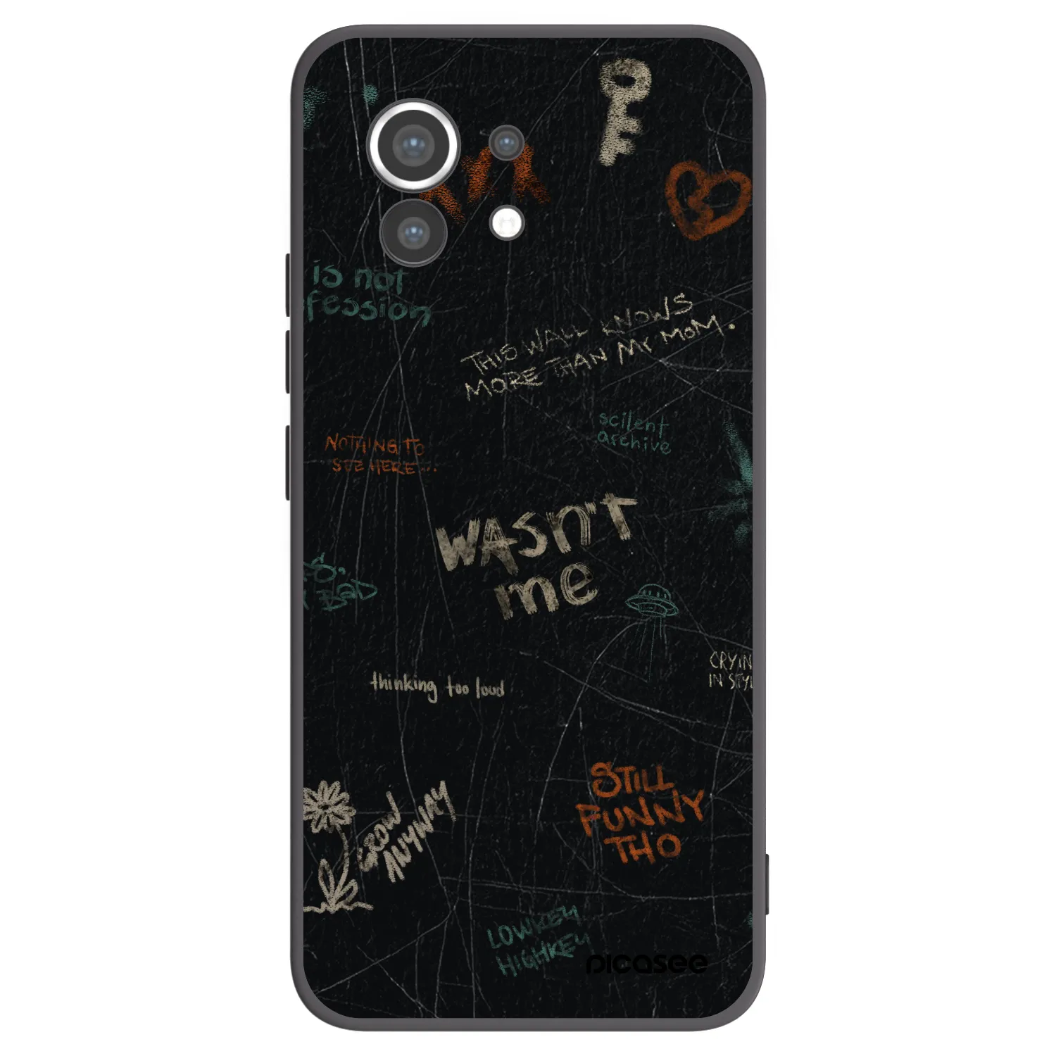 Picasee Xiaomi Mi 11 Hülle - Schwarzes Silikon - CONFESSION