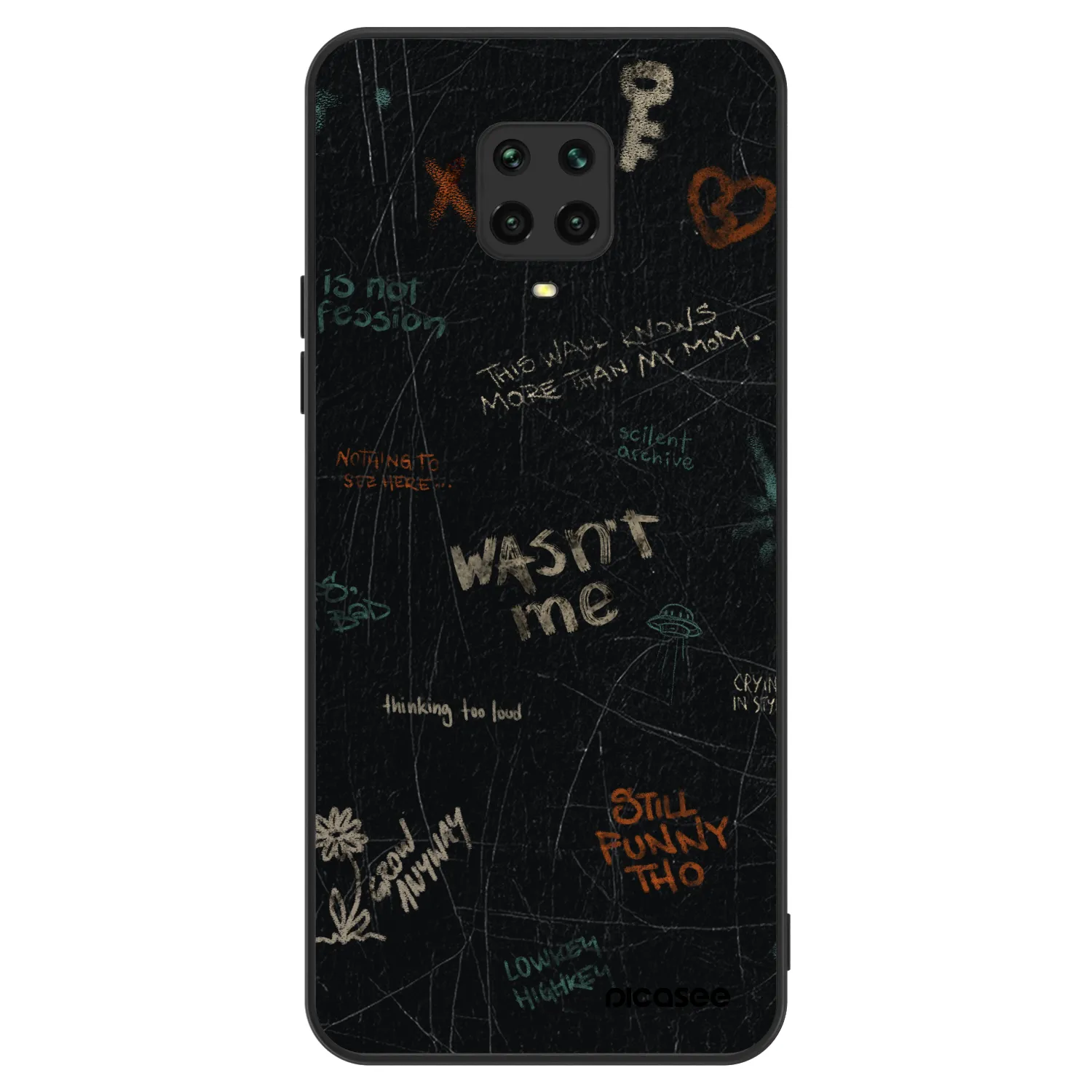 Picasee ULTIMATE CASE für Xiaomi Redmi Note 9S - CONFESSION