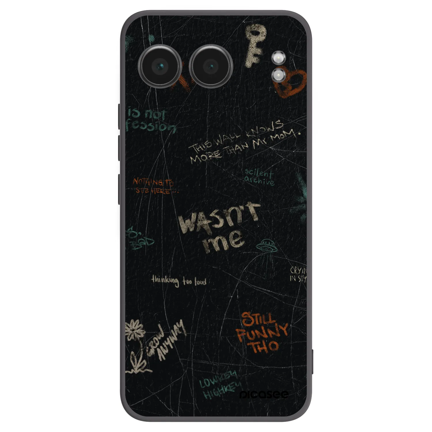 Picasee OnePlus Nord 4 Hülle - Schwarzes Silikon - CONFESSION