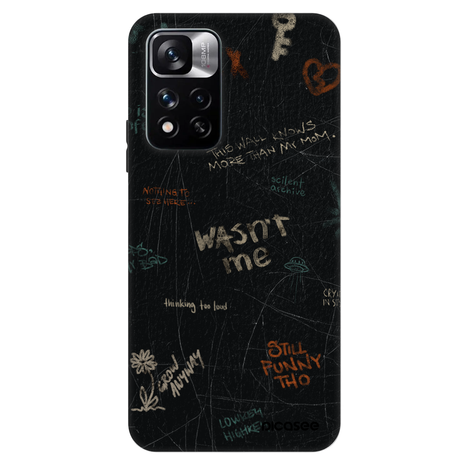 Picasee Fashion Case für Xiaomi Redmi Note 11 Pro 5G - CONFESSION