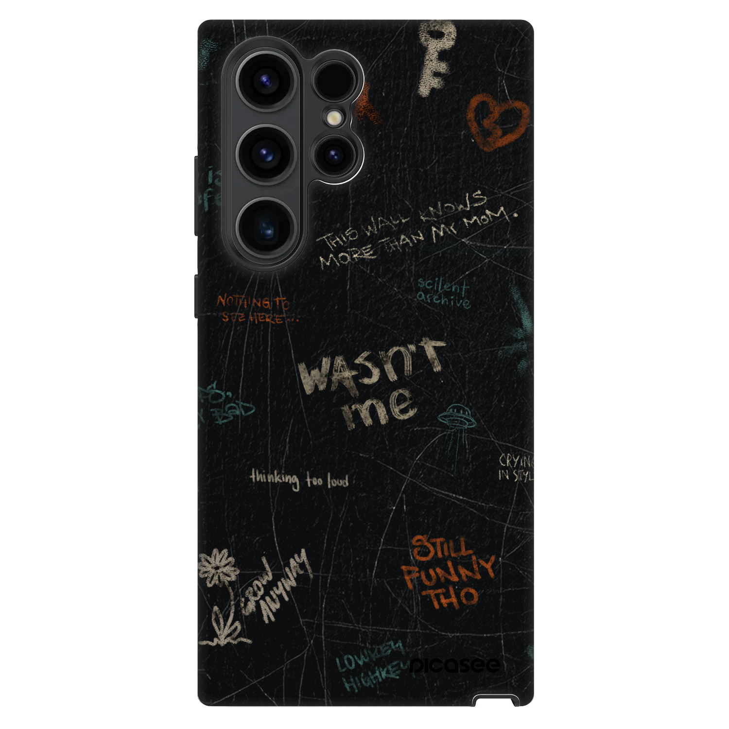 Picasee Fashion Case für Samsung Galaxy S23 Ultra 5G - CONFESSION