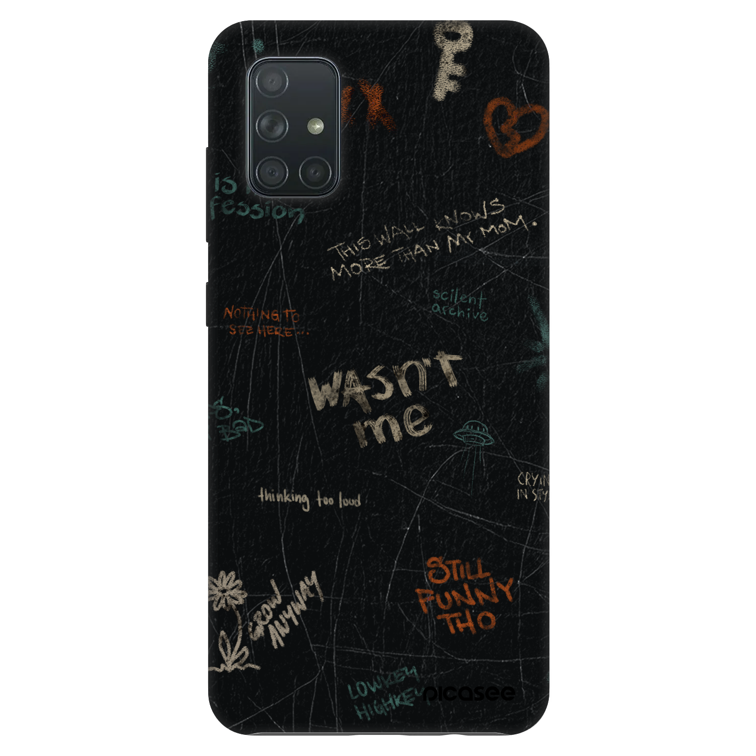 Picasee Fashion Case für Samsung Galaxy A71 A715F - CONFESSION
