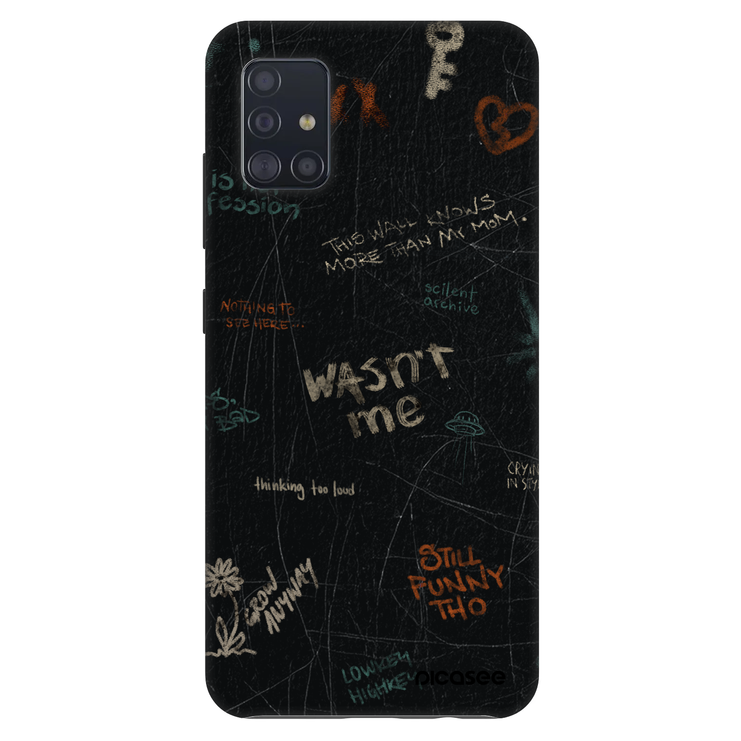 Picasee Fashion Case für Samsung Galaxy A51 A515F - CONFESSION