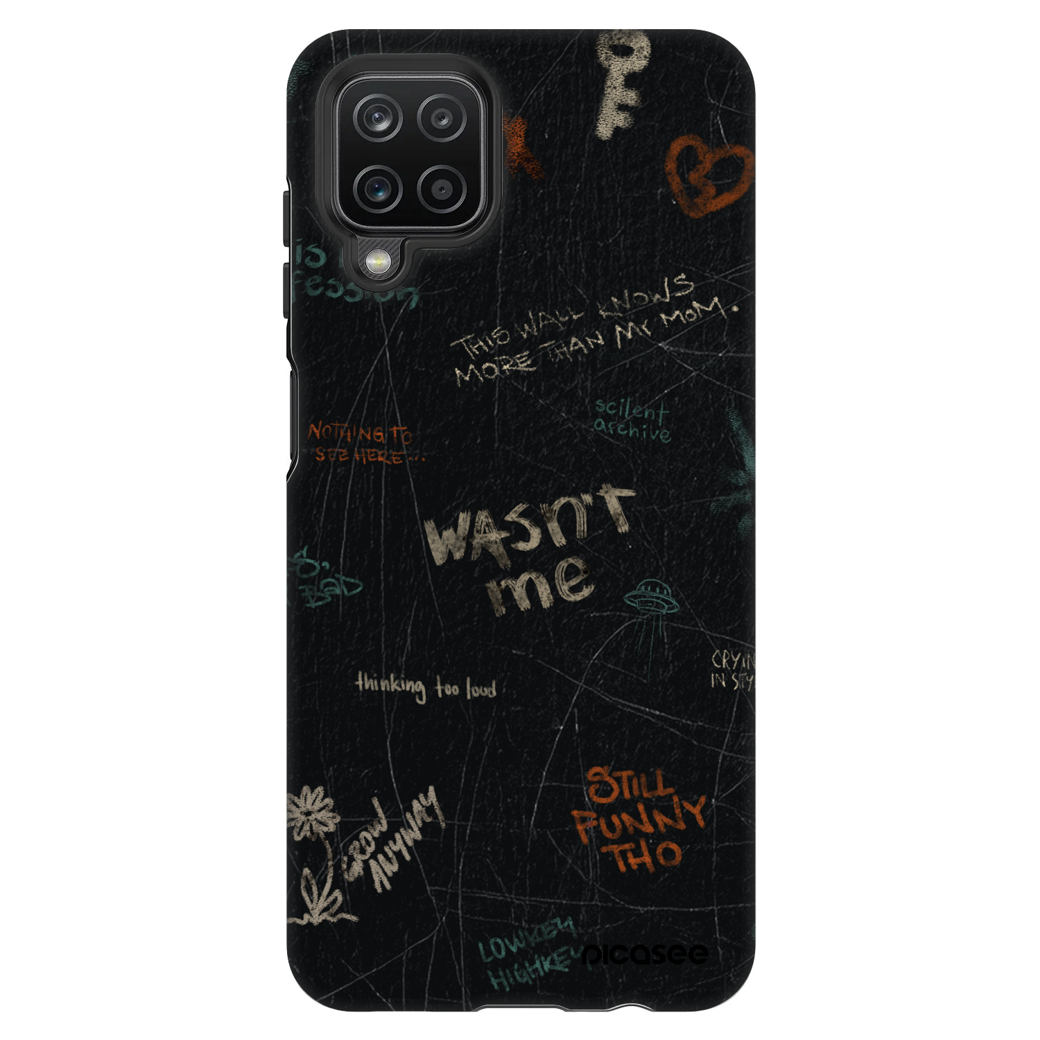 Picasee Fashion Case für Samsung Galaxy A12 A125F - CONFESSION
