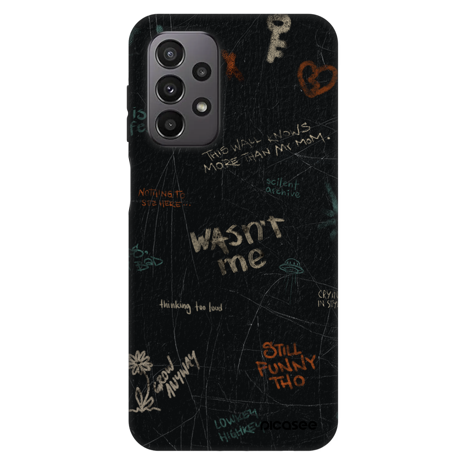 Picasee Fashion Case für Samsung Galaxy A23 A235F 4G - CONFESSION