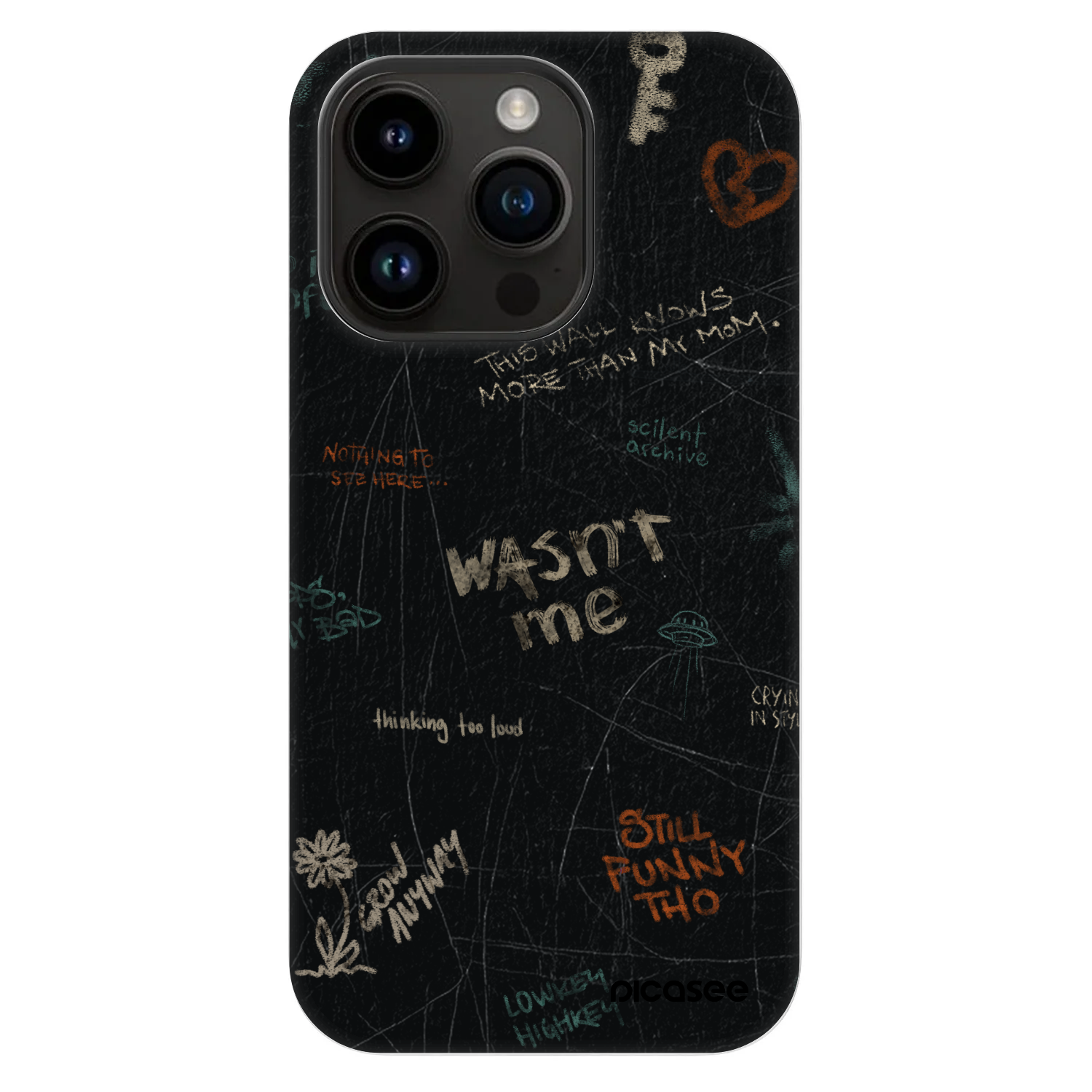 Picasee Fashion Case MagSafe für Apple iPhone 14 Pro - CONFESSION