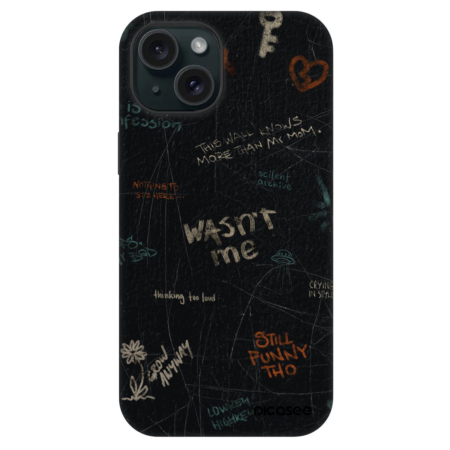 Picasee Fashion Case MagSafe für Apple iPhone 15 - CONFESSION