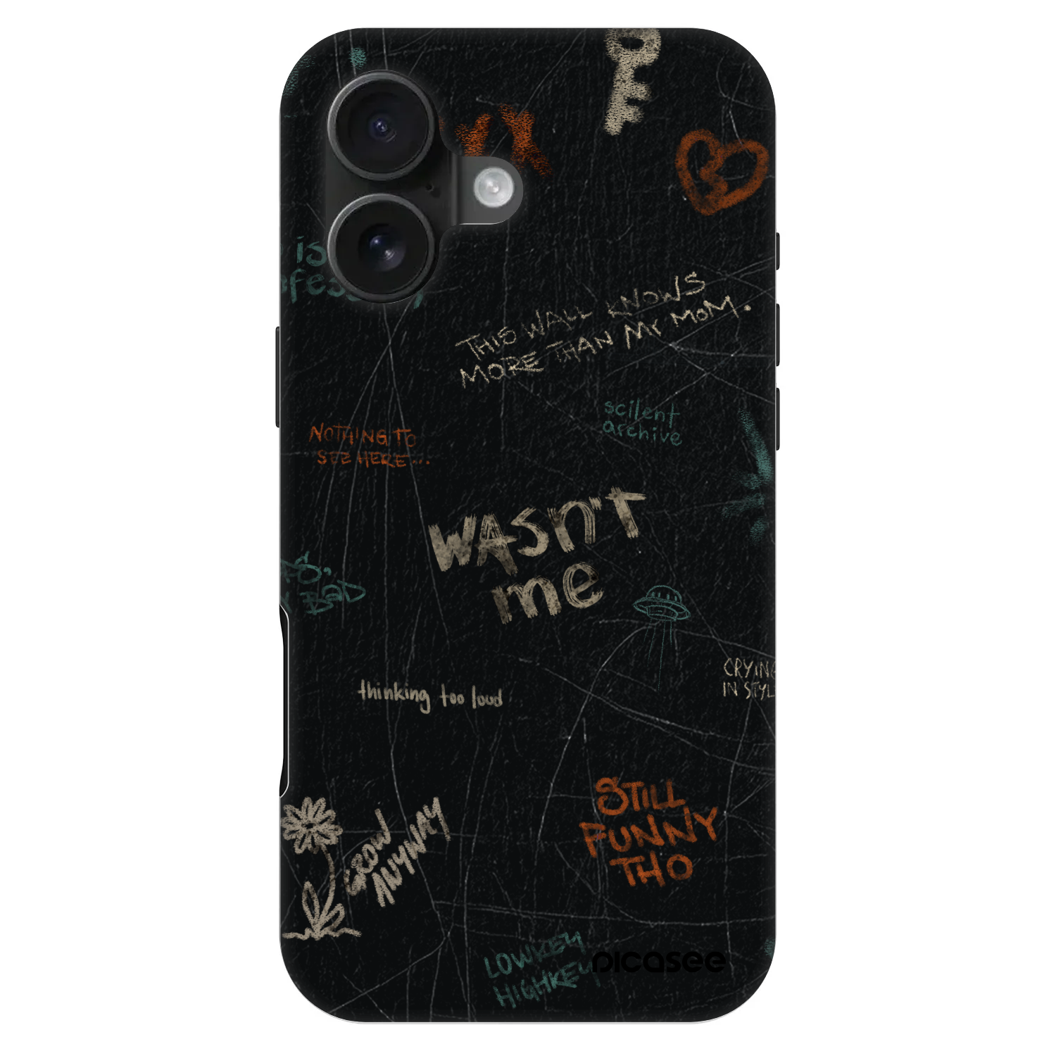 Picasee Fashion Case MagSafe für Apple iPhone 16 - CONFESSION