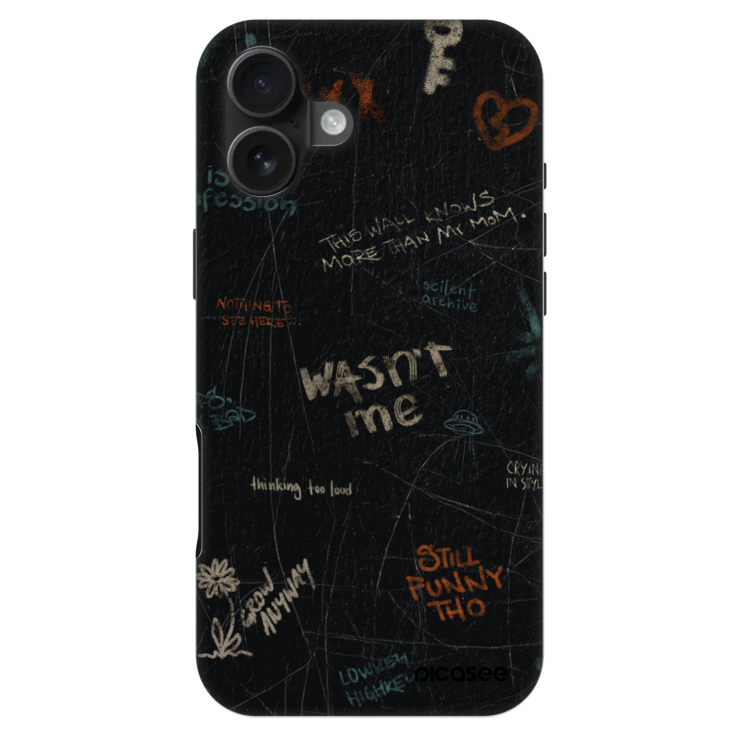 Picasee Fashion Case MagSafe für Apple iPhone 16 Plus - CONFESSION