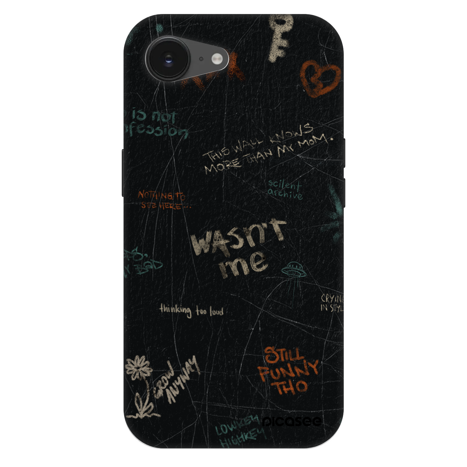 Picasee Fashion Case MagSafe für Apple iPhone 16e - CONFESSION