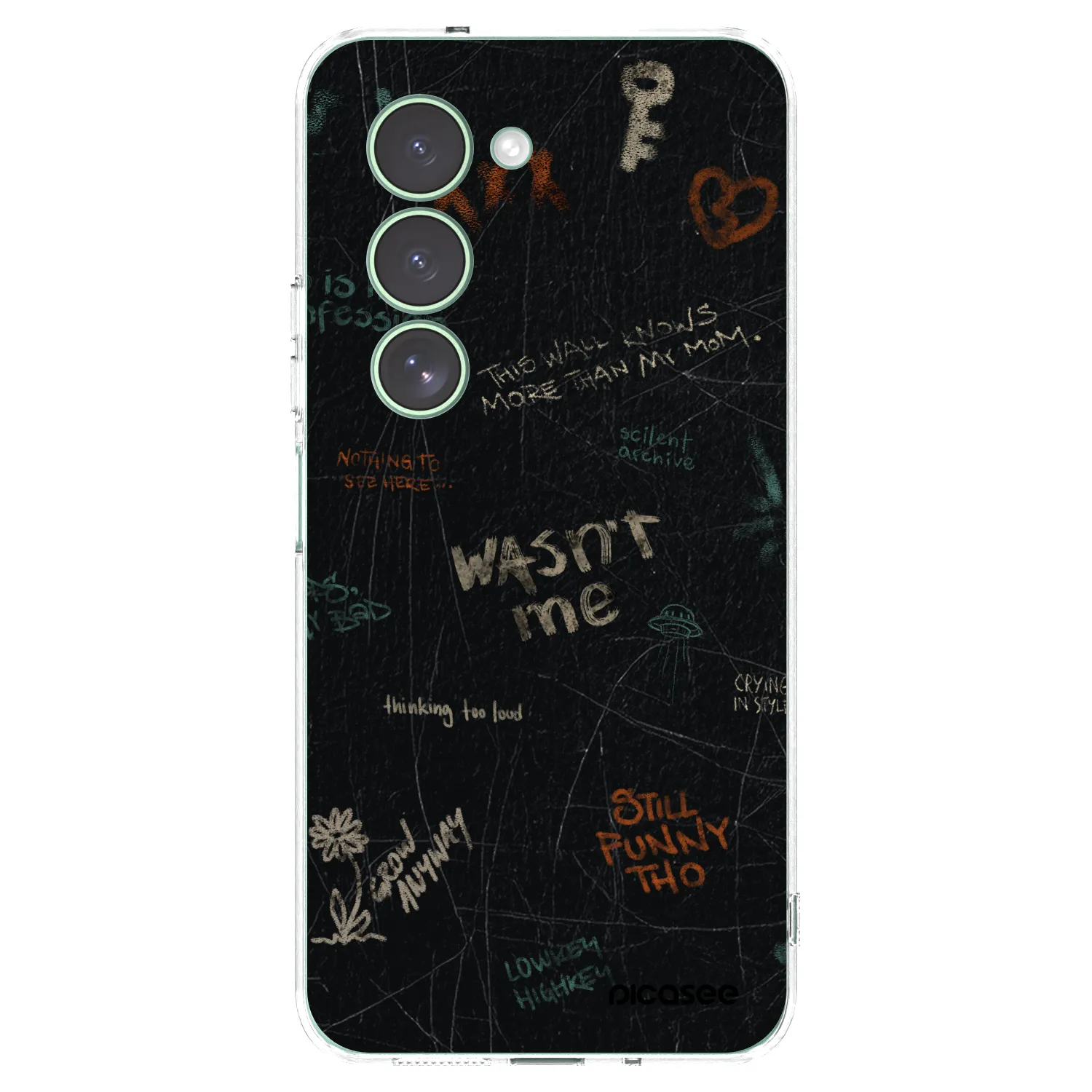 Picasee Xiaomi Redmi 15 5G Hülle - Transparentes Silikon - CONFESSION