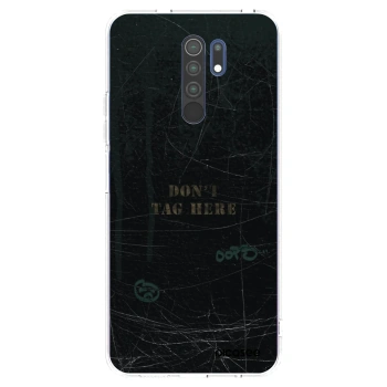 Picasee Xiaomi Redmi 9 Hülle - Transparentes Silikon - DON´T TAG
