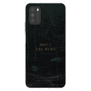 Picasee Xiaomi Poco M3 Hülle - Transparentes Silikon - DON´T TAG