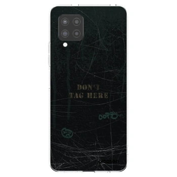 Picasee Samsung Galaxy A42 A426B Hülle - Transparentes Silikon - DON´T TAG