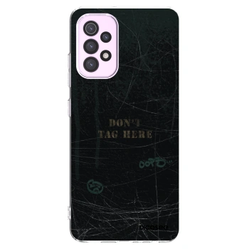 Picasee Samsung Galaxy A32 5G A326B Hülle - Transparentes Silikon - DON´T TAG