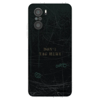 Picasee Xiaomi Poco F3 Hülle - Transparentes Silikon - DON´T TAG